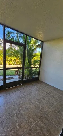 Vie w of unfurnished sunroom