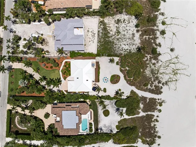 Steps from the sand and the sparkling waters of the Gulf.