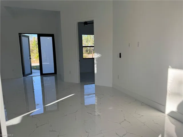View of spare room
