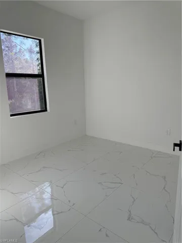 View of spare room