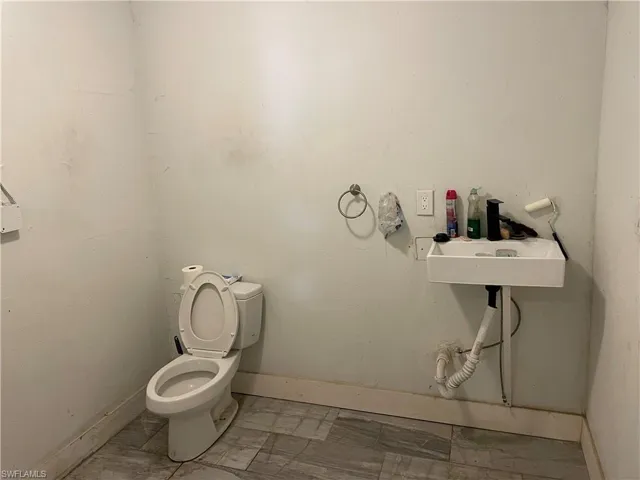 Bathroom with toilet