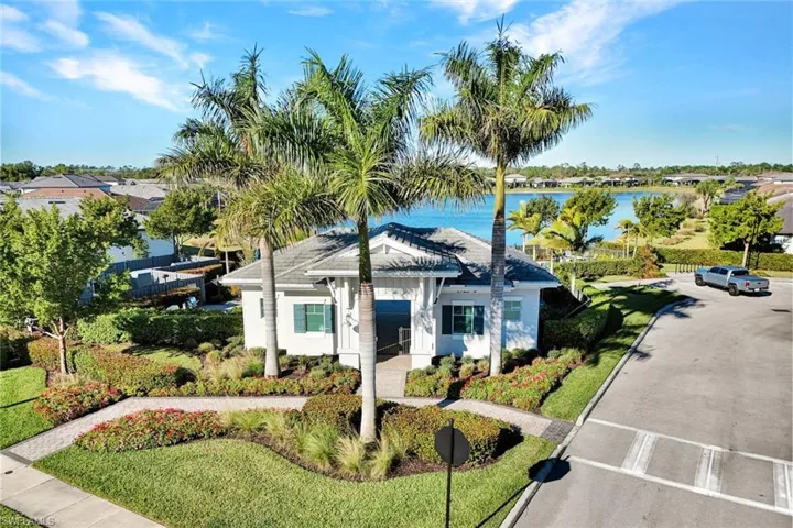Aerial view of community cabana