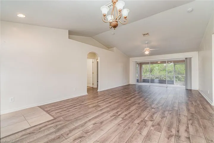 Dining area and Living room