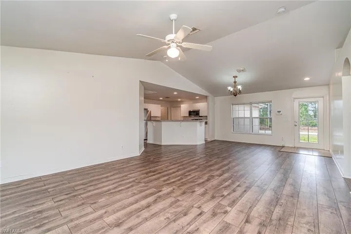 Dining area and Living room
