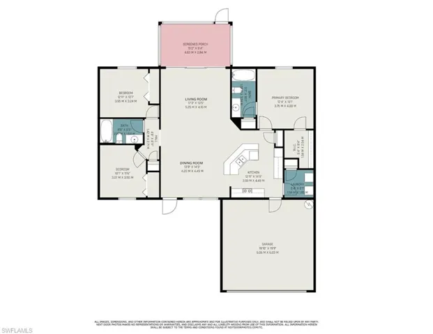 Floorplan - dimensions approximate