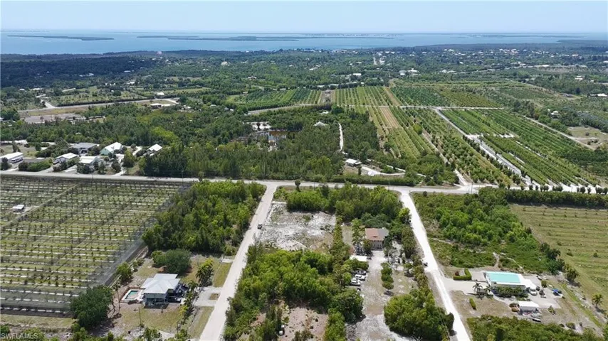 Aerial Shot looking to the West