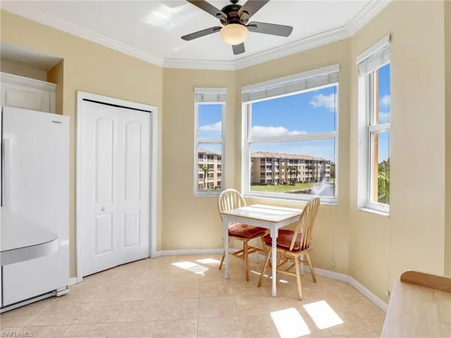 Eat-In Kitchen Area with Fountain View