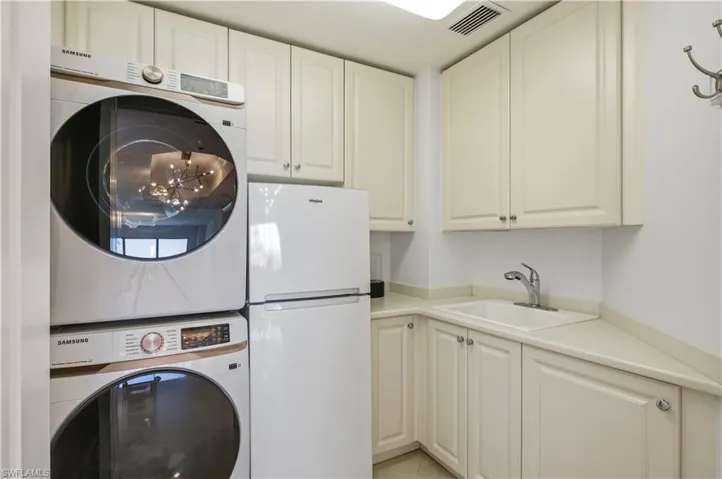 Laundry Room & Extra Refrigerator