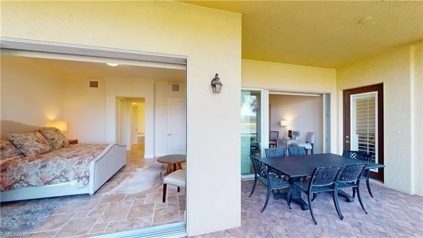 View of patio