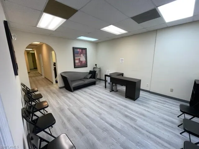 Reception area