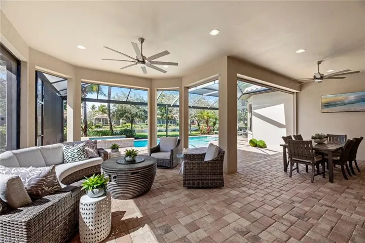 Fire Pit Living Area