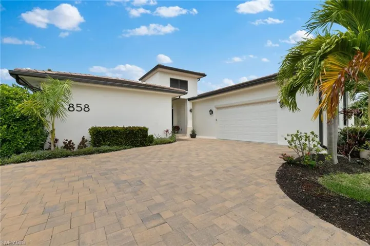 Front View with long driveway for ample parking!