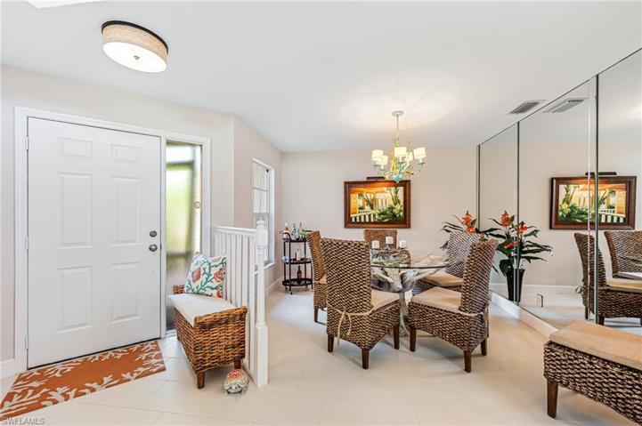 Entry Foyer and Formal Dining area