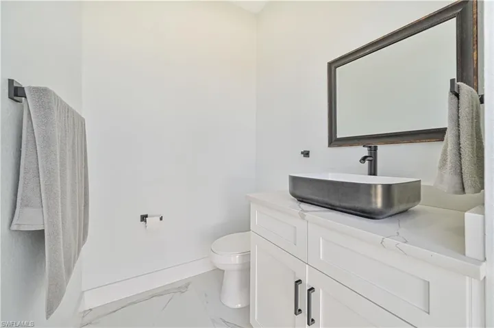 Outdoor bathroom