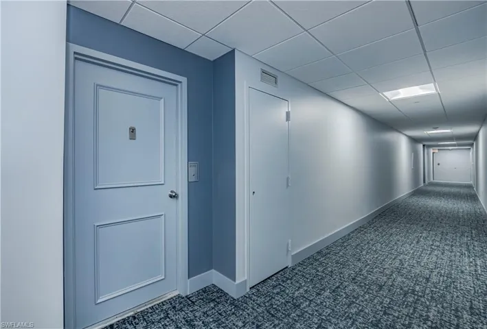 unit 2010 near elevator and laundry room