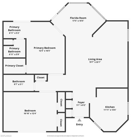 not your typical long + narrow layout