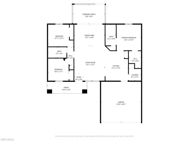 View of floor plan / room layout
