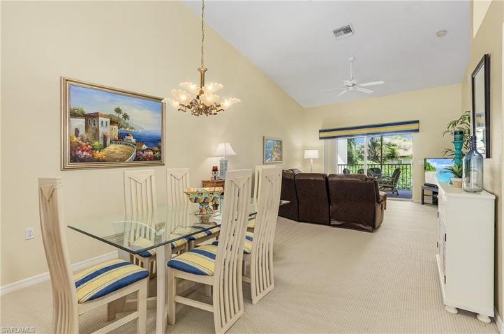 Virtually Furnished living/dining rooms