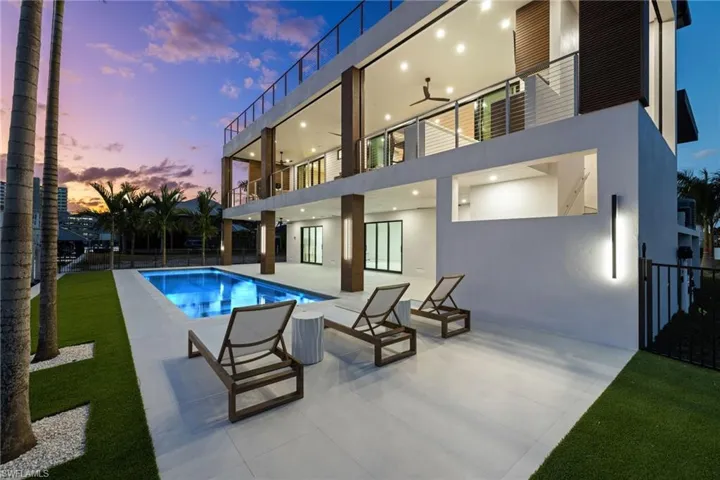 Pool at Dusk
