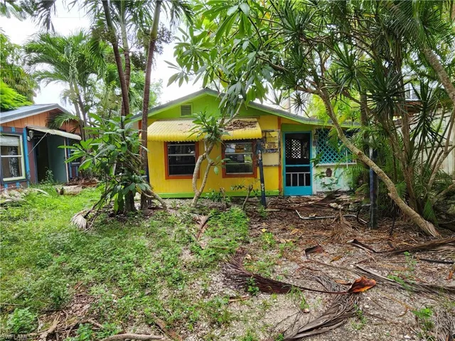 Back of property