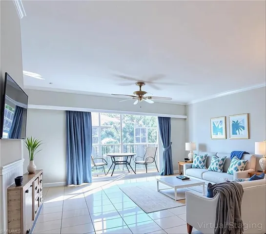 Living Room - Virtually Staged