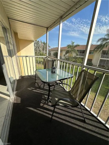 Lanai with partial water view