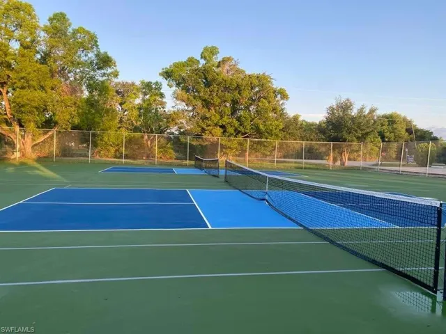 Freshly Updated Pickleball & Tennis Courts