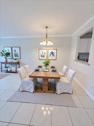 Dining Room - Virtually Staged