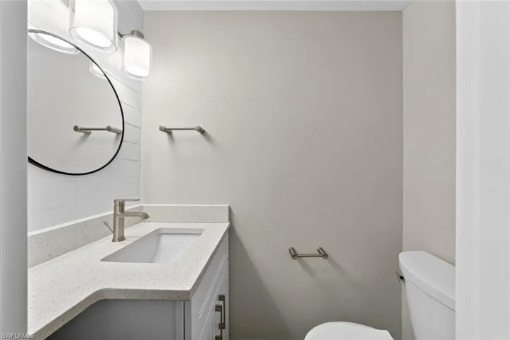 The new 1/2 bath