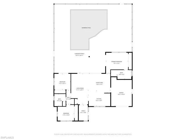 View of floor plan / room layout