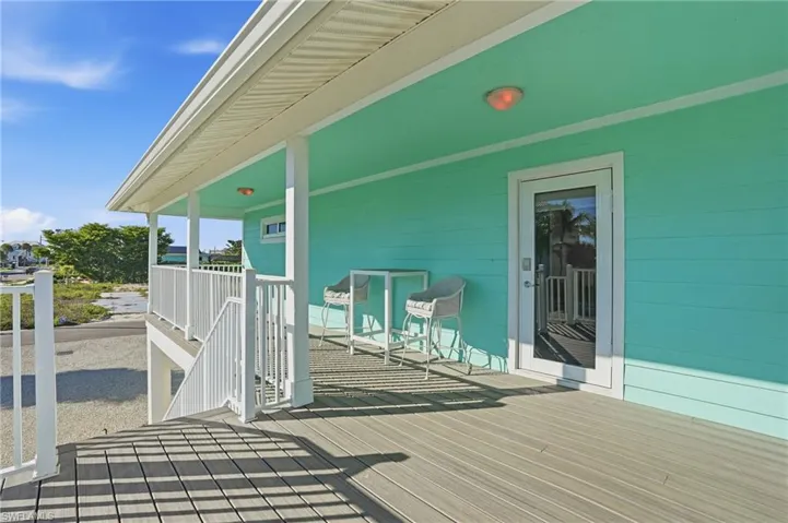 View of porch - Virtually Edited Image