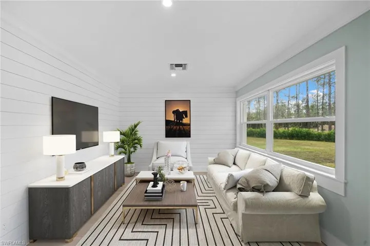 Digital Staging for 2nd living area