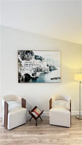 View of living area