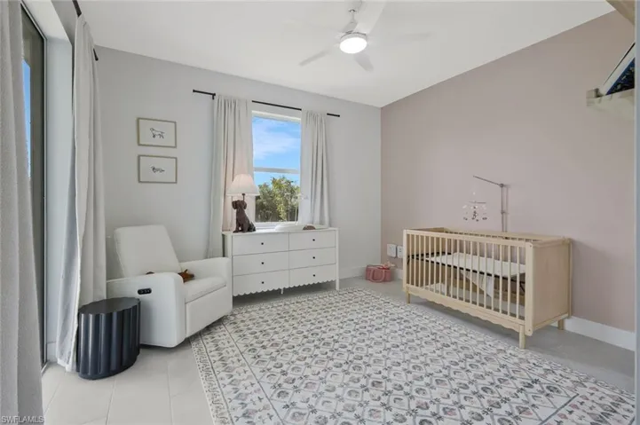 Bedroom with Slider to Covered Patio