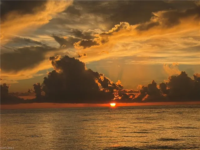 Sunset over the Gulf