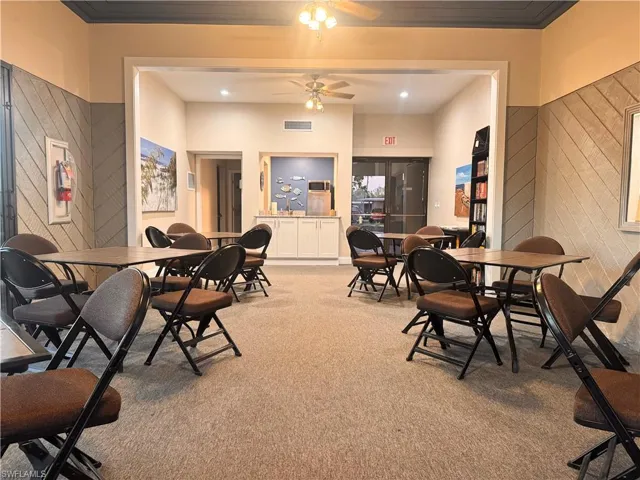 Community Room for weekly socials and fun!