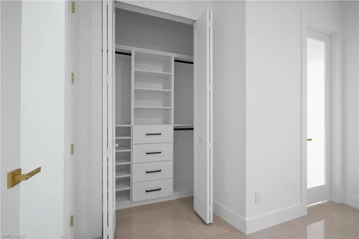 View of closet