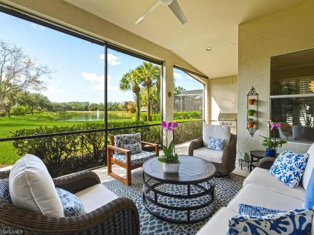 Screened lanai.