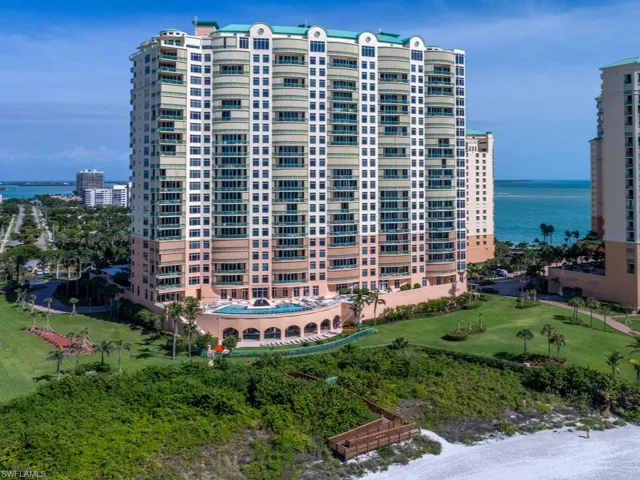 View of building exterior featuring a water view