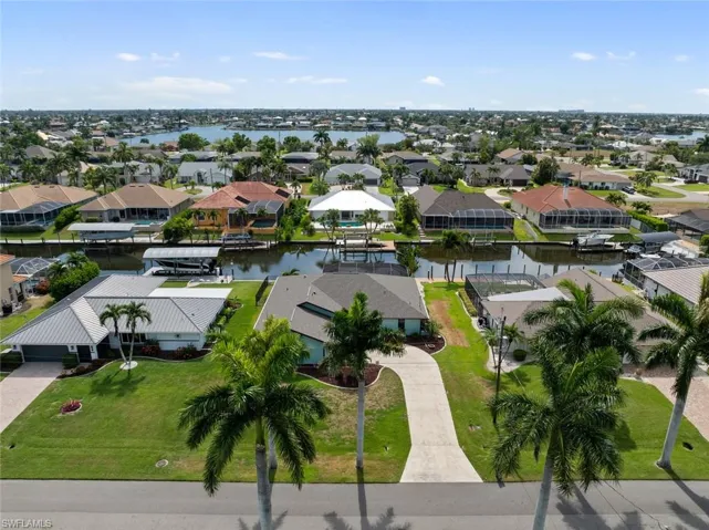 Surrounded by a variety of beautiful waterfront homes
