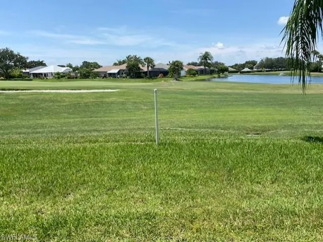View of 6th green and pond!