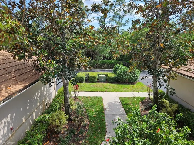 View from balcony by the front door