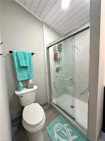 Master bath with walk in shower