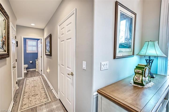 Half Bath on First Floor and Entrance to Garage