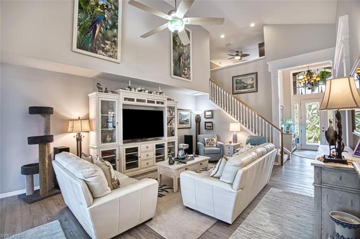 Custom Fan in Living Room