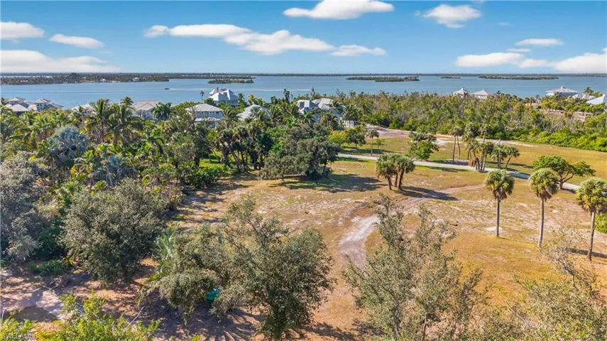 aerial water view