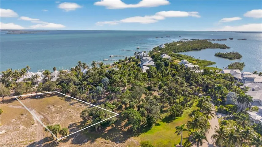 Aerial water view