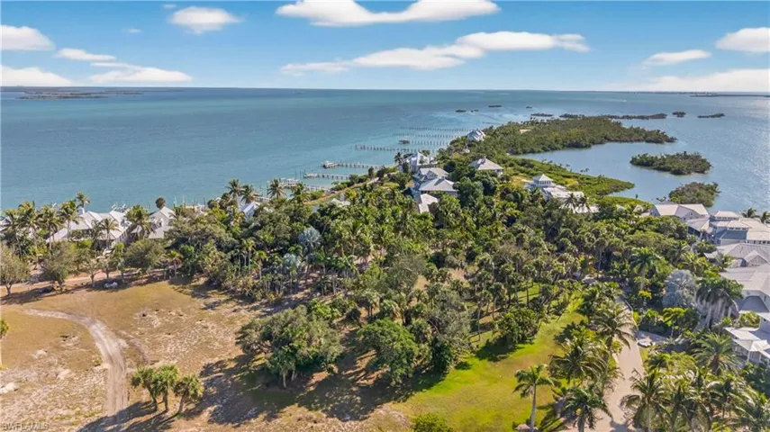 Aerial water view