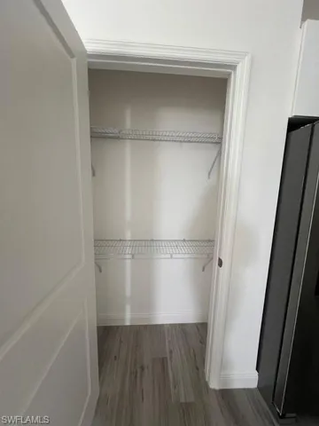 View of closet