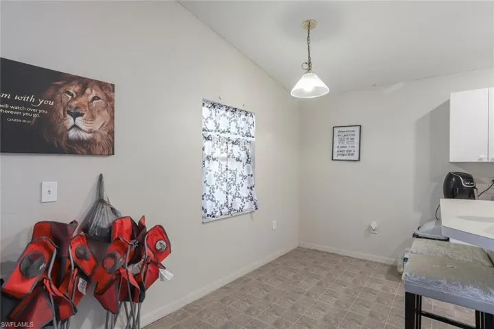Dining area